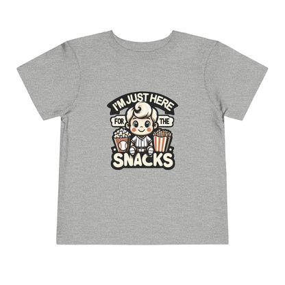 I'm Just Here For The Snacks Toddler T-Shirt