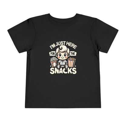 I'm Just Here For The Snacks Toddler T-Shirt