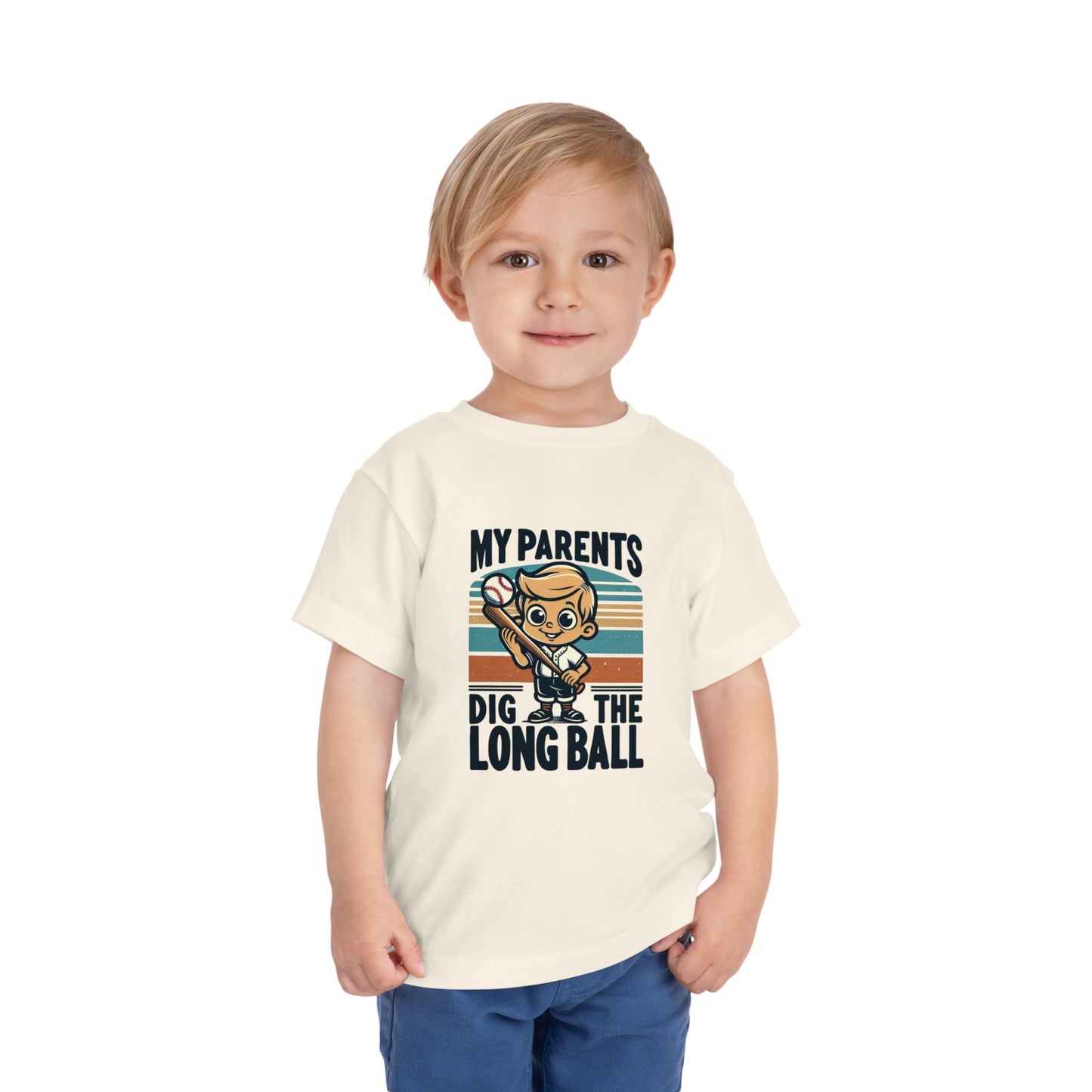 My Parents Dig The Long Ball Toddler T-Shirt