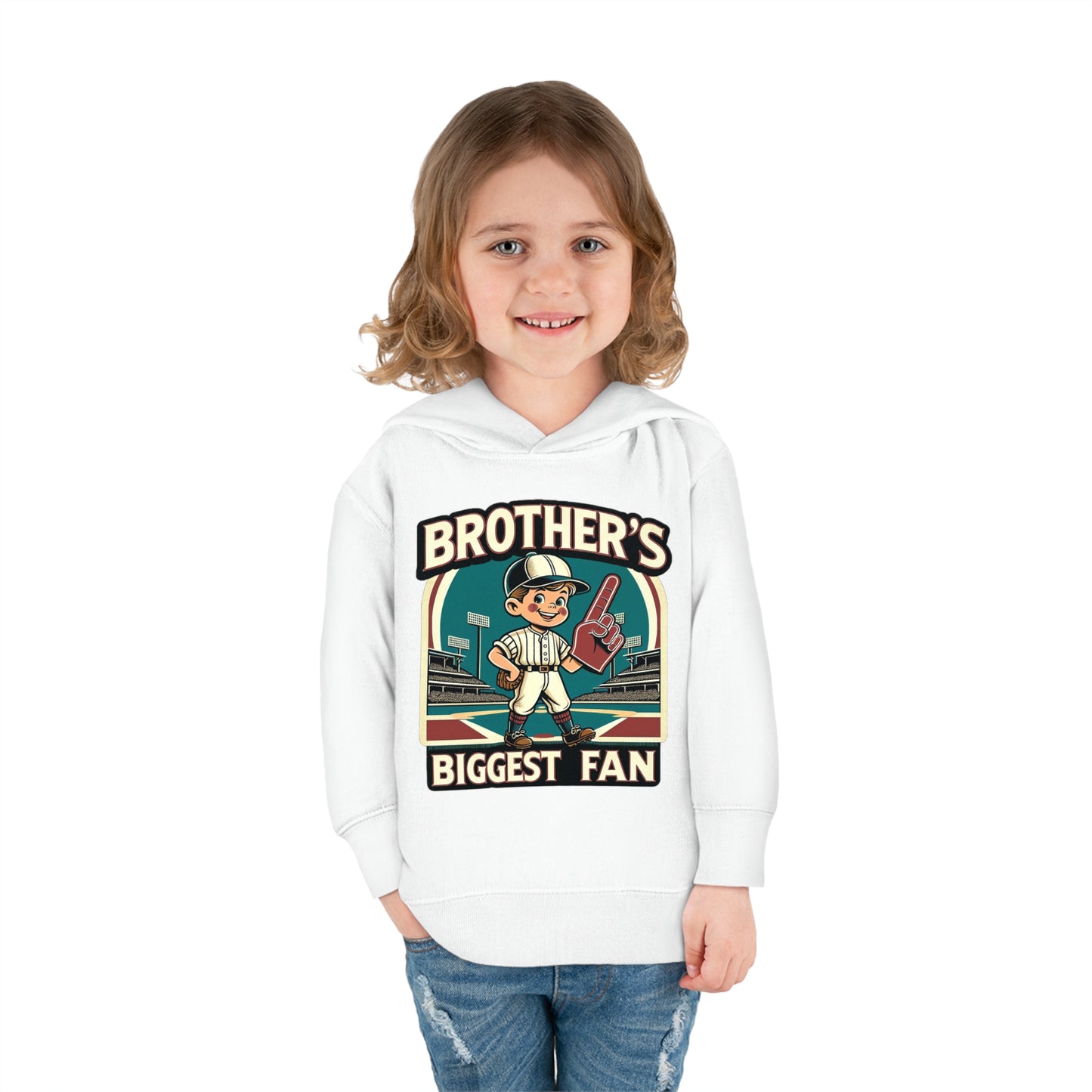 Brother's Biggest Fan Toddler Hoodie