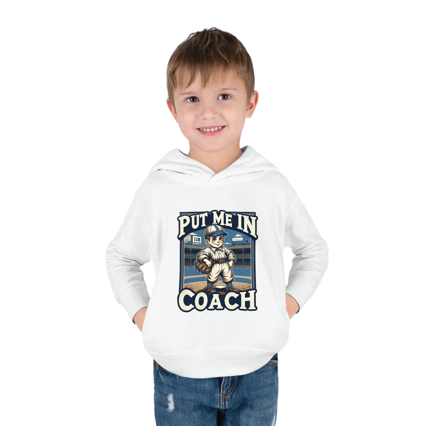 Put Me In Coach Toddler Hoodie