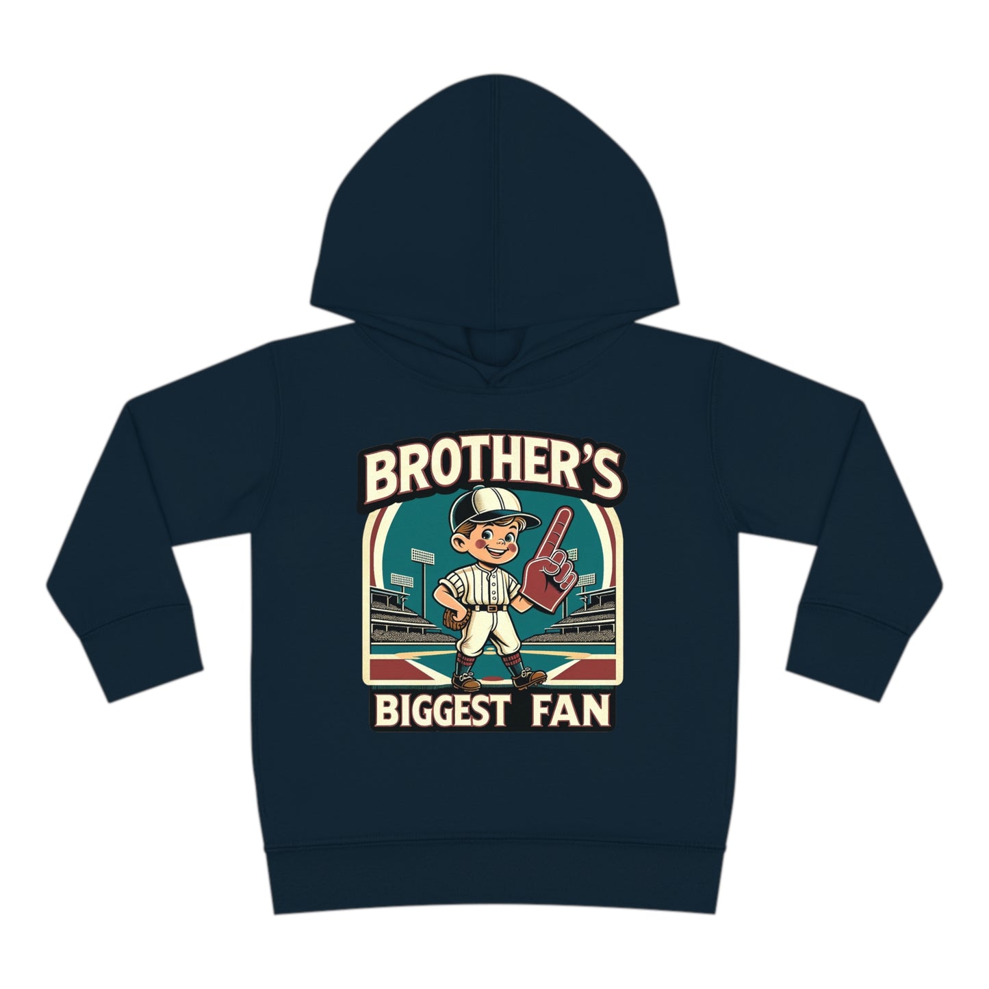 Brother's Biggest Fan Toddler Hoodie