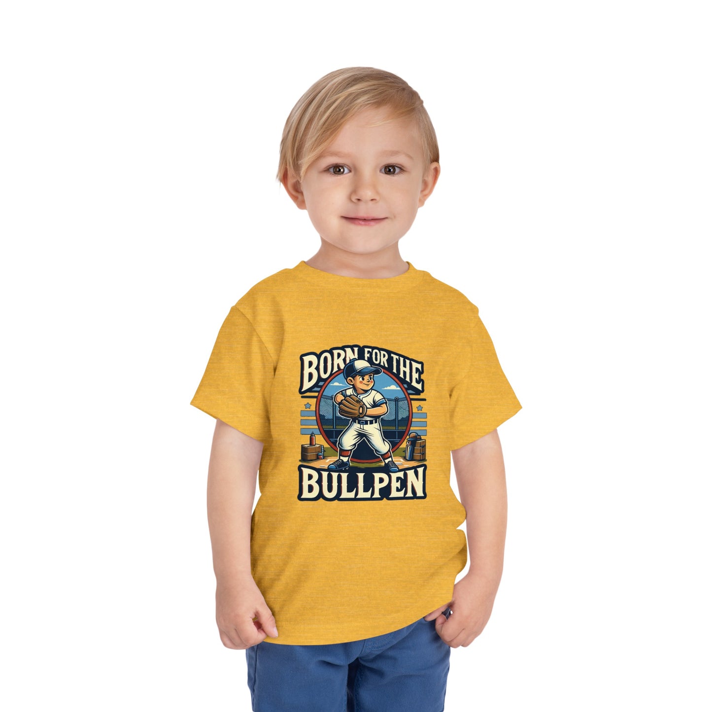 Born For The Bullpen Toddler T-Shirt